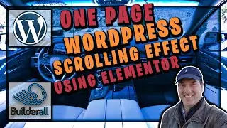 One Page Wordpress Scrolling Effect Using Elementor