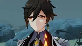 Zhong li after killing innocent people at khaenri'ah.