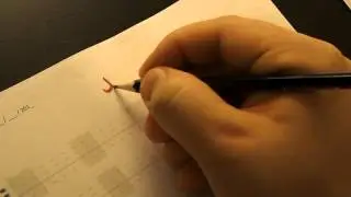 writing Arabic letters step by step using pencil First draft