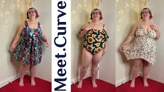 Plus Size Fashion Swimsuit Try-on Haul | MeetCurve