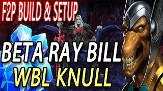 Beta Ray Bill [Solo Clear] Vs WBL Knull + WBU Ebony 99 One-Shot + [Crystal Giveaway Result] - MFF
