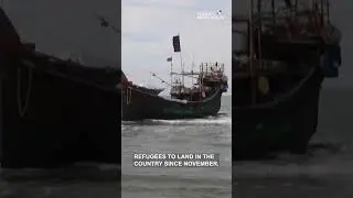 200 ROHINGYA MUSLIMS FLEEING PERSECUTION REACH INDONESIA