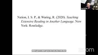 Paul Nation: Extensive reading and vocabulary learning – before and during reading