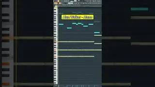 Most Famous Alan Walker Songs (Part I)  #musicproduction #shortstutorial #flstudio