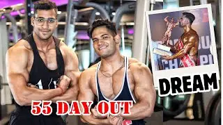 BODY CONDITION ￼UPDATE | Aaj Kara Competition wala workout😮‍💨 | Natural bodybuilder with BHFA 2024