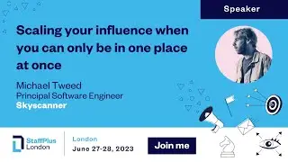 Michael Tweed at StaffPlus London 2023