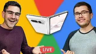 Unser Google-Abend: Pixel Fold, Android 14, Tablet & KI? 🧐