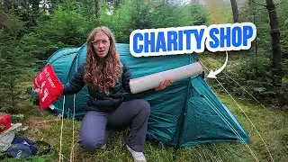 Charity Shop Camping Challenge