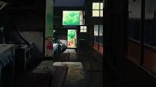 момент из аниме мой сосед Тоторо