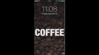 iPhone 6S Live Photos LockScreen (coffee)