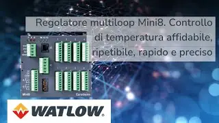 Regolatore multiloop Mini8. Controllo di temperatura affidabile, ripetibile, rapido e preciso