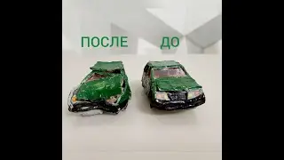 Пластилиновый Краш тест ВАЗ 21099/ Plasticine Crash Тest VAZ 21099