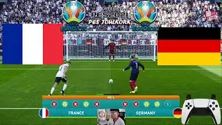 France vs Germany | PES 2021| UEFA EURO 2020 | Penalty Shootout - Gameplay PC