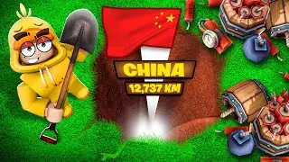 Ik Graaf Een Gat Naar China In ROBLOX!