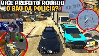 VICE PREFEITO ROUBOU O BAU DA POLÍCIA | DEU RUIM? | CASA CAIU PRO VICE PREFEITO?