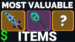 Most VALUABLE Items In Dungeon Quest That Can NO Longer Be Dropped!(Roblox)(4K Video)Collector items