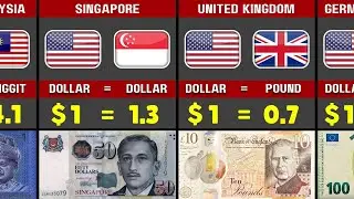 USD Vs 195 Countries Currencies 2026 | Where Is Your Currency?