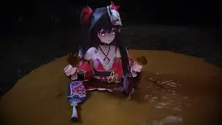 Sparkle's amusement in quicksand