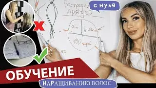 Обучение наращиванию волос в Москве