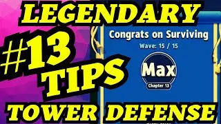 ARCHERO: CHAPTER #13 TIPS  NEW LEGENDARY CHALLENGE + TOWER DEFENSE!