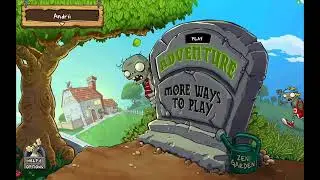 Играем в "Растения против зомби"! Plants vs. Zombies