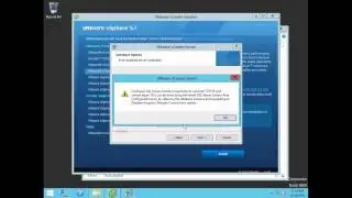 Installing VMware vCenter Server 5.1 with MS SQL server 2012
