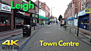 Leigh | Spinning Gate Shopping Centre | Main Street Town Square | 4k |