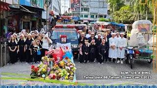 Tradisi Pemakaman⚰️Orang Tionghoa⚰️Alm.Lie A Bing Tutup Usia 68th 5 Gwe Cue 3 2023 Bagansiapiapi🇮🇩