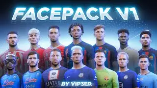 FacePack V1 By ViP3eR For FIFA23 (FREE) + Tutorial | TU15