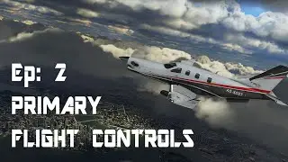What are Primary Flight Controls || Aileron, Elevator and Rudder (Basics of Flying : Ep 2)