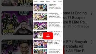DEAD CHANNEL | #shorts #freefire #gametechz