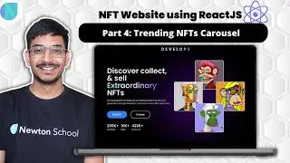 NFT Website using ReactJS | Part 4: Trending NFTs Carousel | ReactJS Beginner's Project for Resume