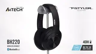 A4Tech Fstyler BH220 Headphone - Black