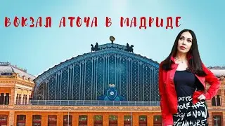 Прогулка возле вокзала Аточа в Мадриде