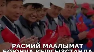 Кытайлар Кыргызстанды басып кетти