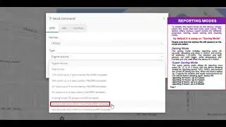 How to change the LP200A Super saving mode to other reporting by swicth