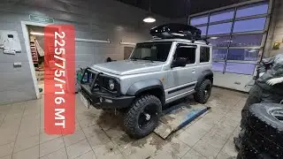 Внедорожные  Колеса MT на Suzuki Jimny. 225/75/r16