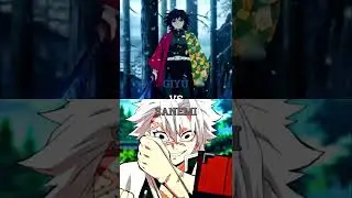 Who Is The Strongest (#2) Giyu VS Sanemi