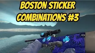 CSGO | ELEAGUE Boston 2018 Best Sticker Combinations#3