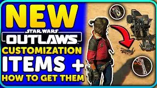 NEW Star Wars Outlaws Customization Items + HOW To Get Them!