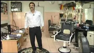 a Turkish hairdresser in Romania