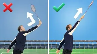 How to do Drop Shot in Badminton/ Tutorial Step by Step / Top Mistakes
