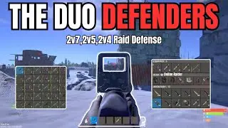 How a VETERAN DUO Snowballs into RAID DEFENSES | Rust Console Movie