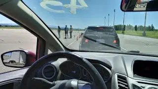 Ford Fiesta SE @ PG Airport AutoX, Prince George - June 11, 2023