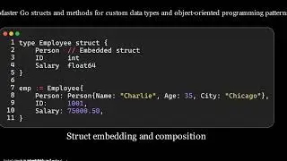 Go Structs for Beginners