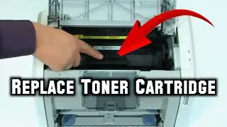 How To Replace the Toner Cartridge On HP LaserJet 1020 plus Cartridge Change ⚡⚡