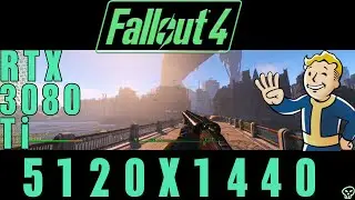 Fallout 4 Rtx 3080 Ti High Res Textures Maxed Settings!! 5120X1440