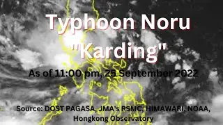 KARDING (NORU) WEAKENS but Signal no.4 still up