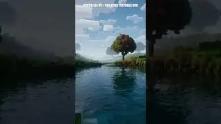 Minecraft but new shaders looks good 