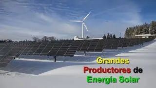 Países PRODUCTORES de ENERGÍA SOLAR (Proyección a 2024)